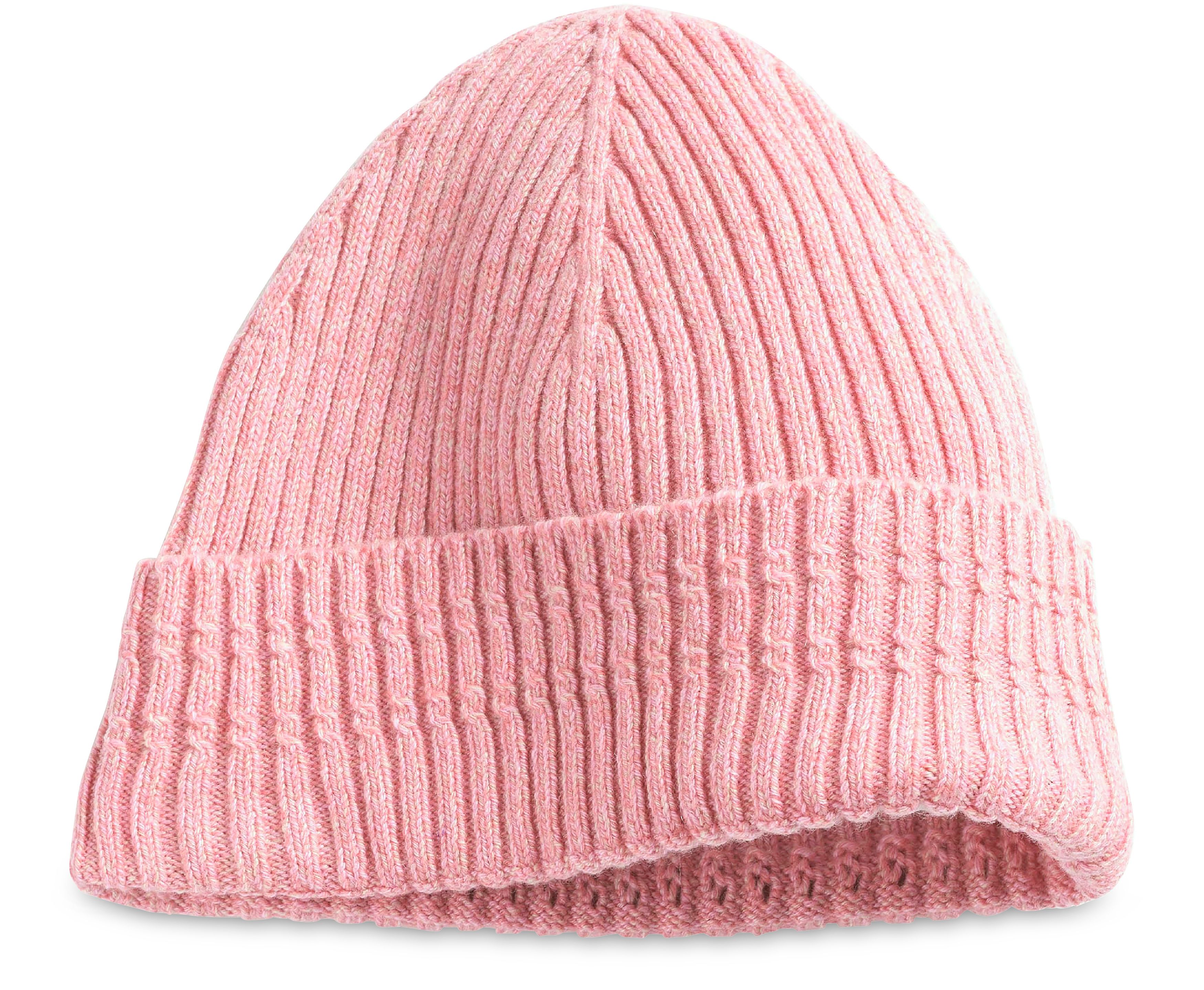 Barrie Beanie hat in flecked cashmere