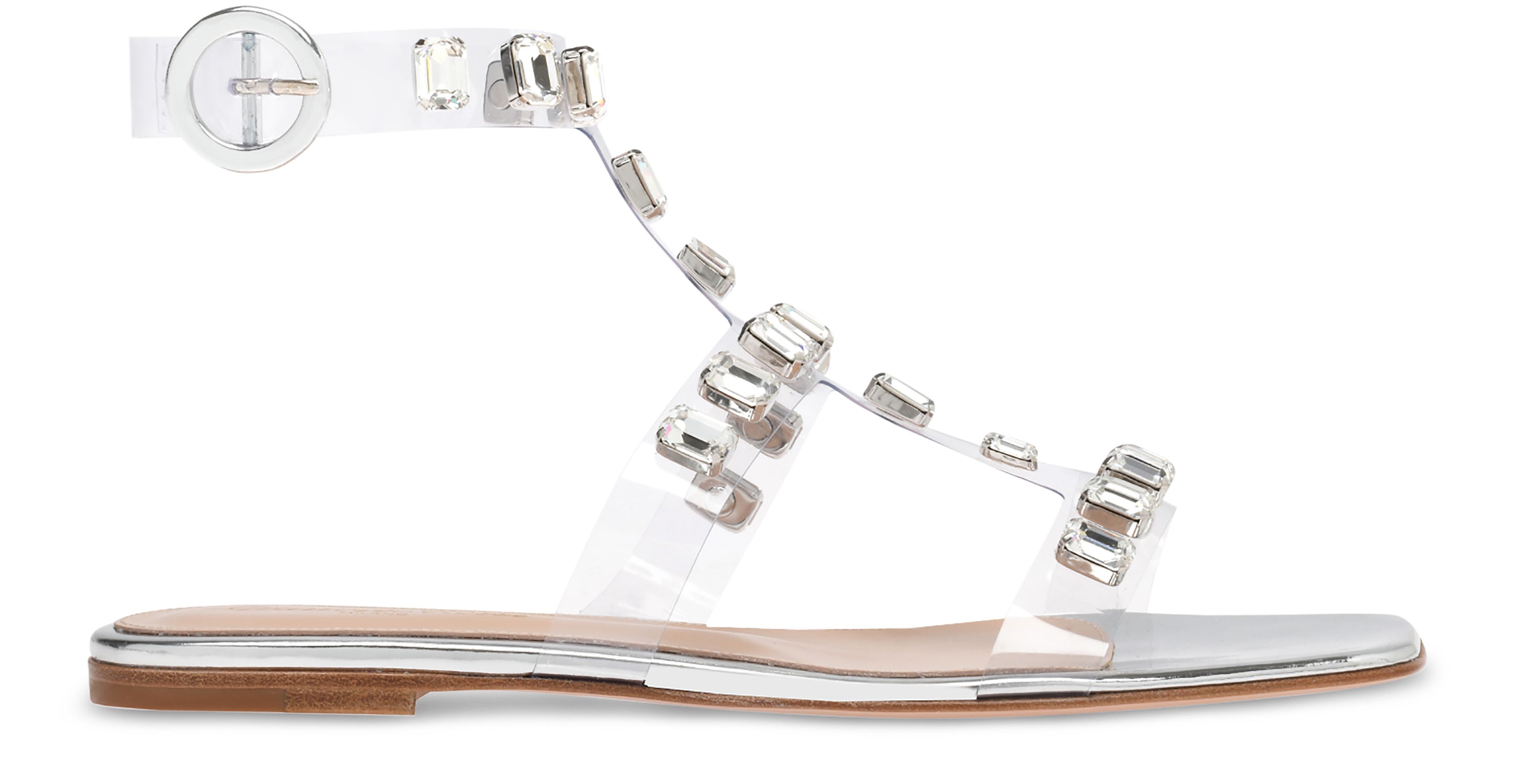 Gianvito Rossi Crystal Crash Sandals 05