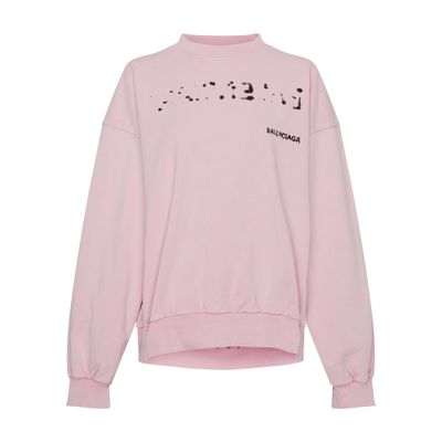 Balenciaga Hand Drawn Balenciaga Sweatshirt Regular Fit