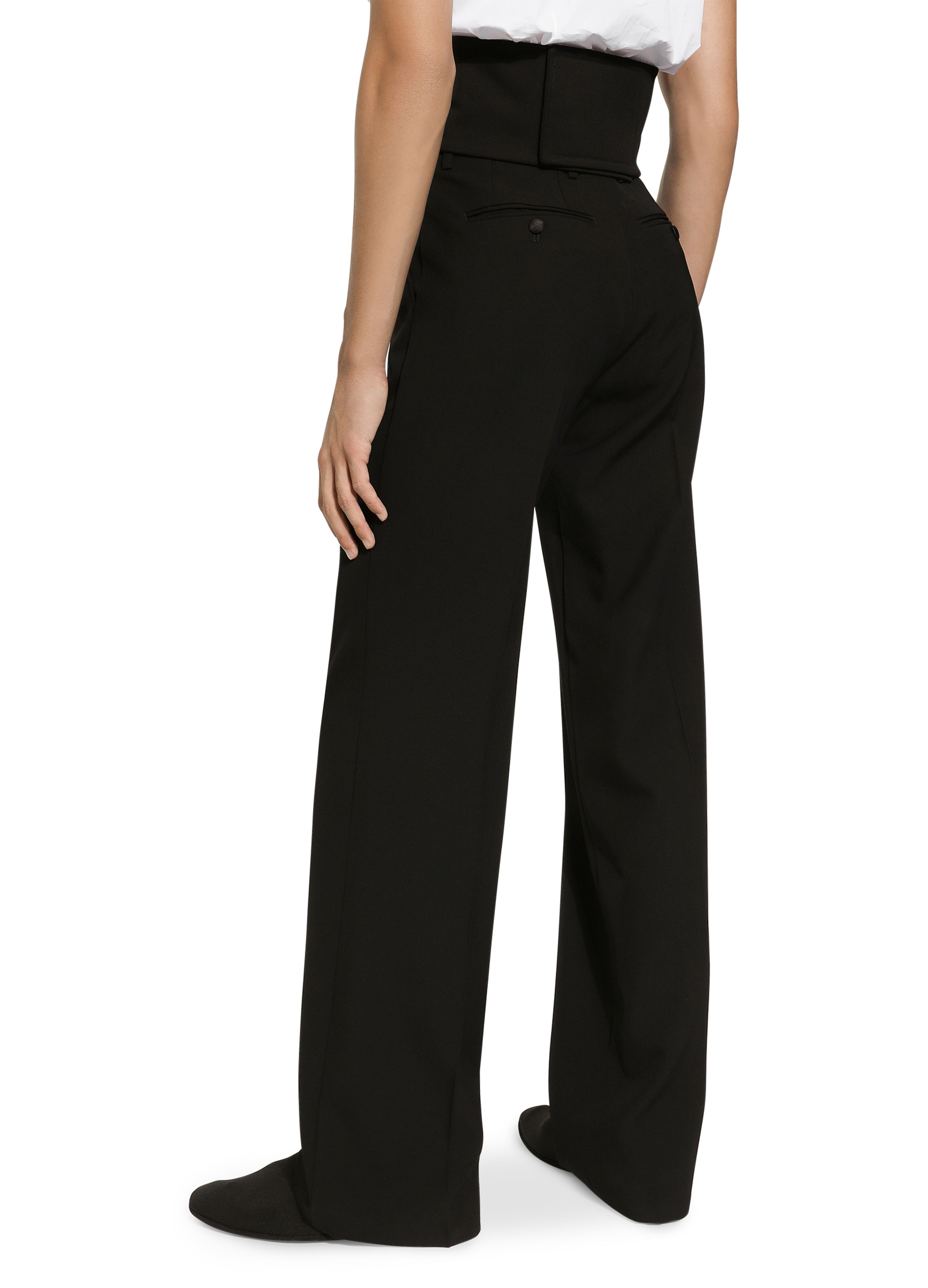 Dolce & Gabbana Straight-leg wool pants