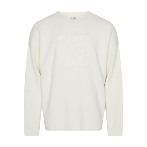 Loewe Sweatshirt with debossed Anagram logo