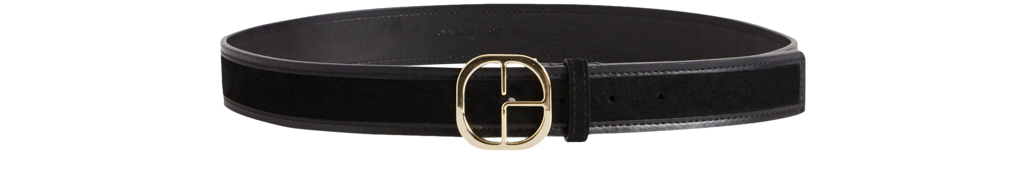  Suede leather belt