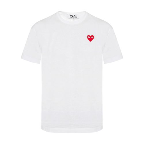 Comme Des Garçons Play T-shirt with a heart motif