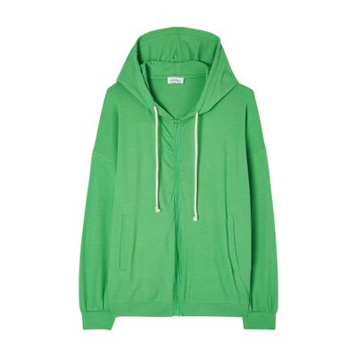  Zipped hoodie Ypawood