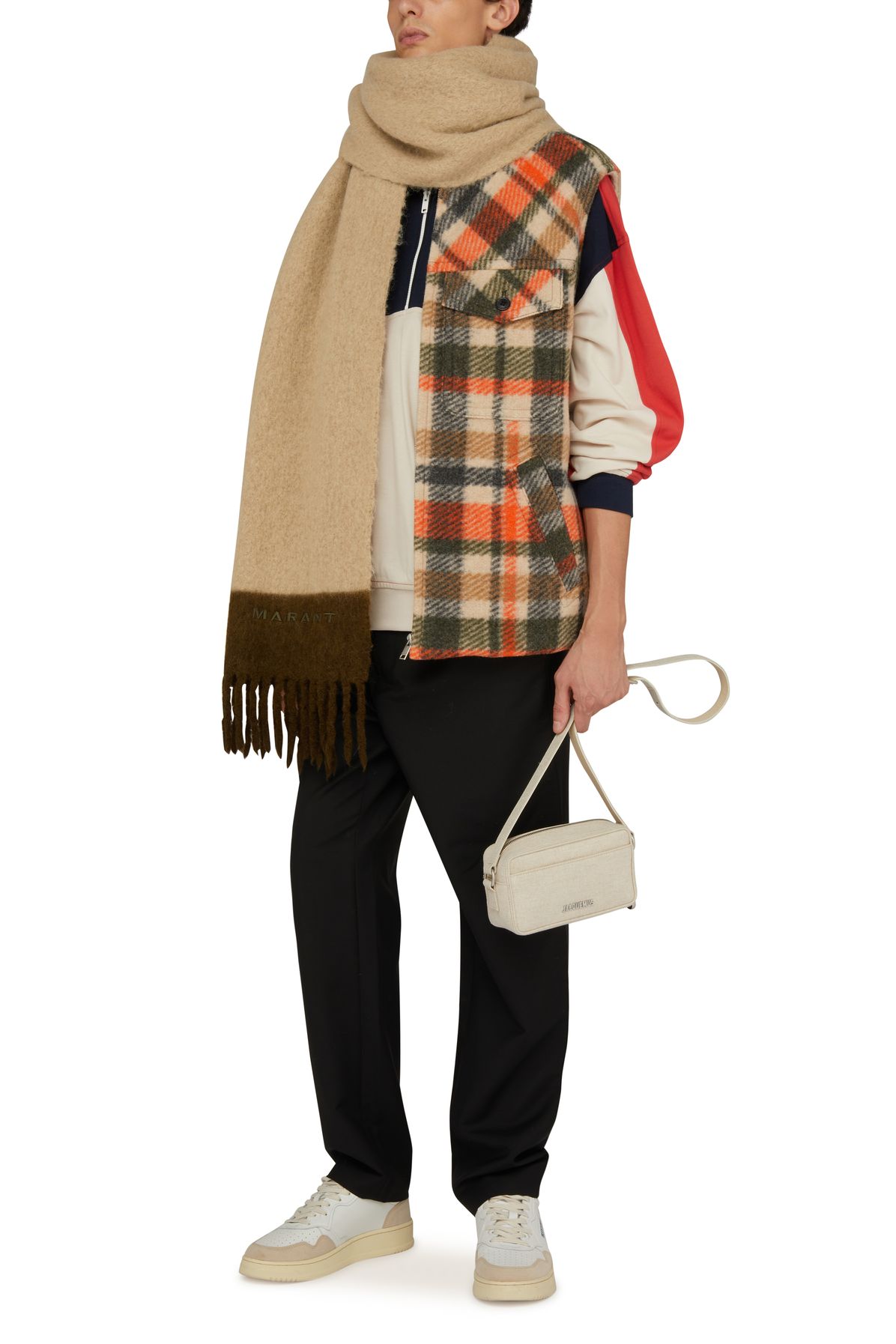 Isabel Marant Firny scarf with fringes