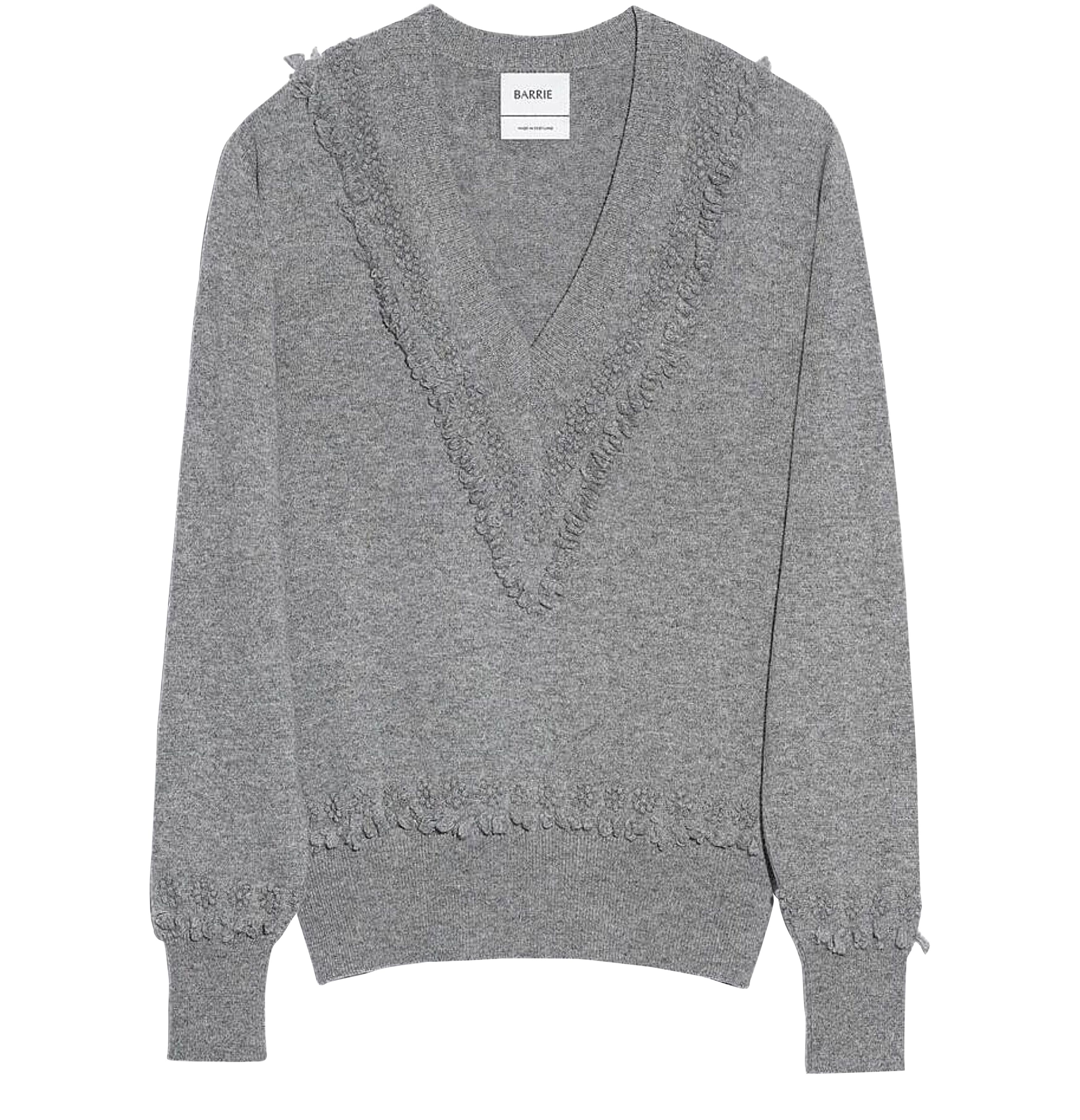 Barrie Timeless V-neck cashmere jumper