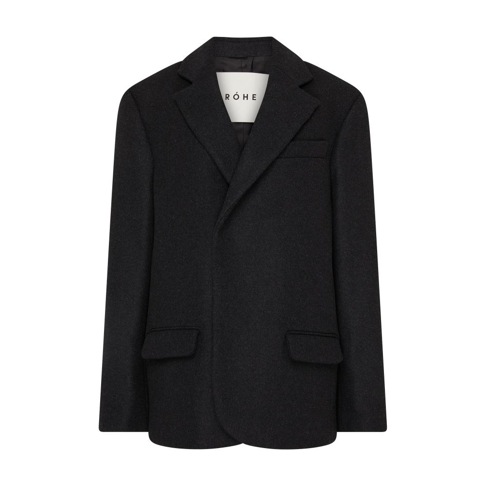 Róhe Asymmetric wool blazer