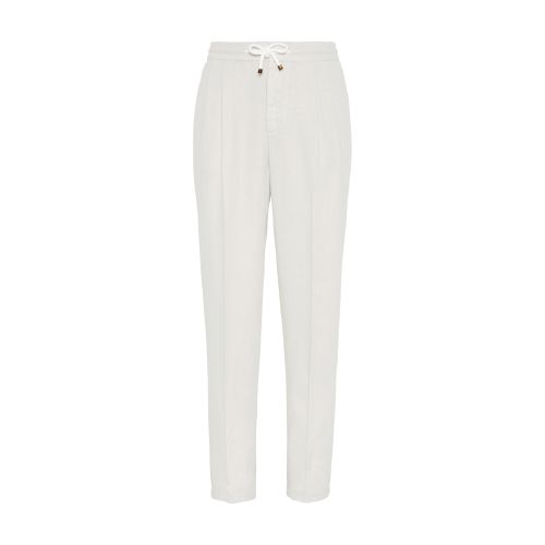 Brunello Cucinelli Leisure fit pants with drawstring