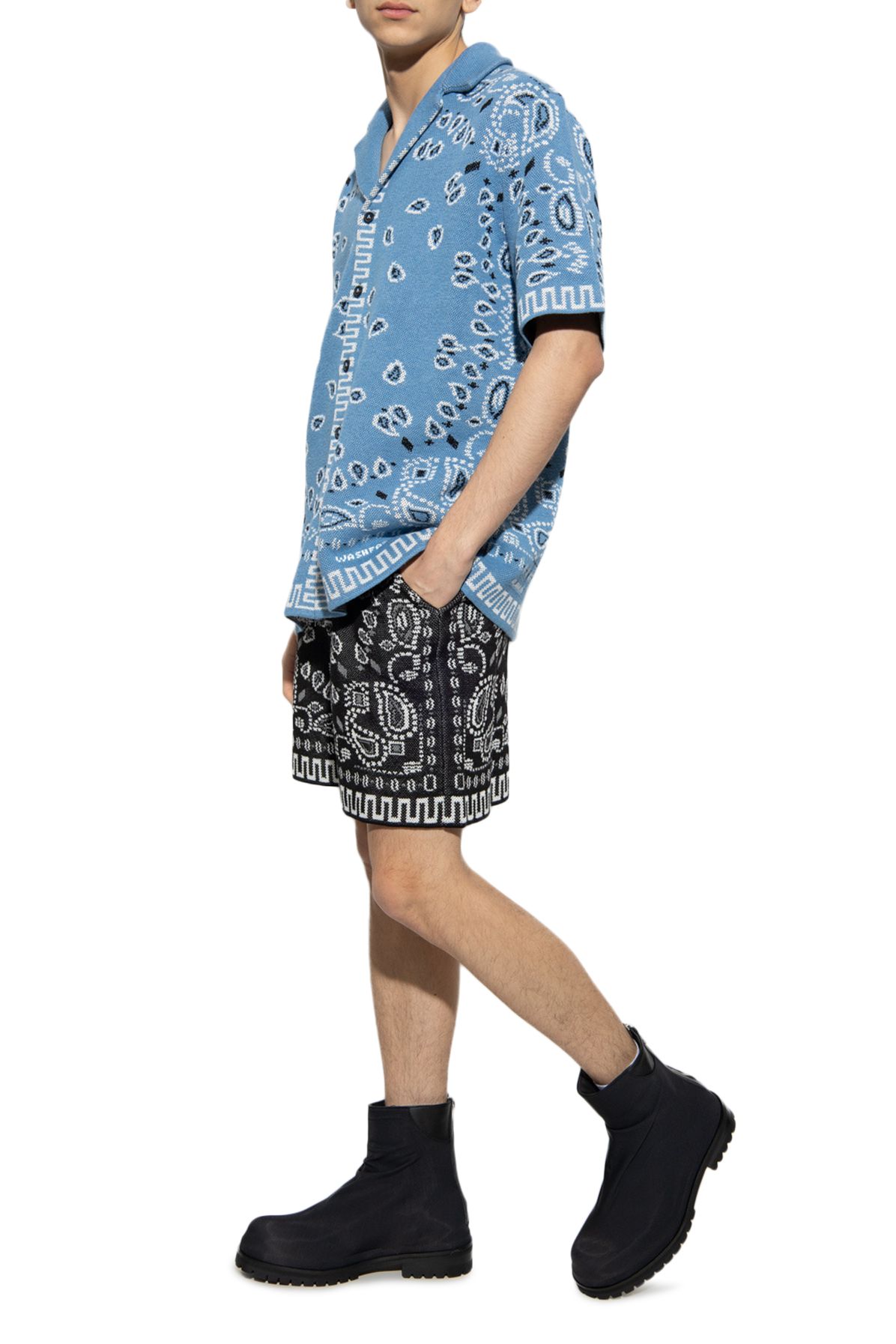 Alanui Shorts with paisley motif