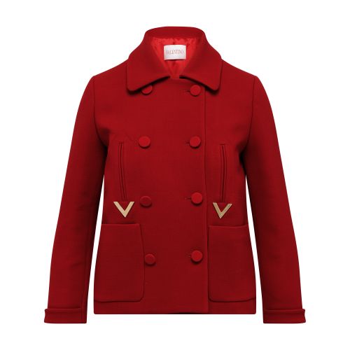 VALENTINO GARAVANI Coat with metal insert