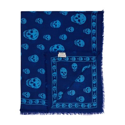 Alexander McQueen Skull Orchid scarf 