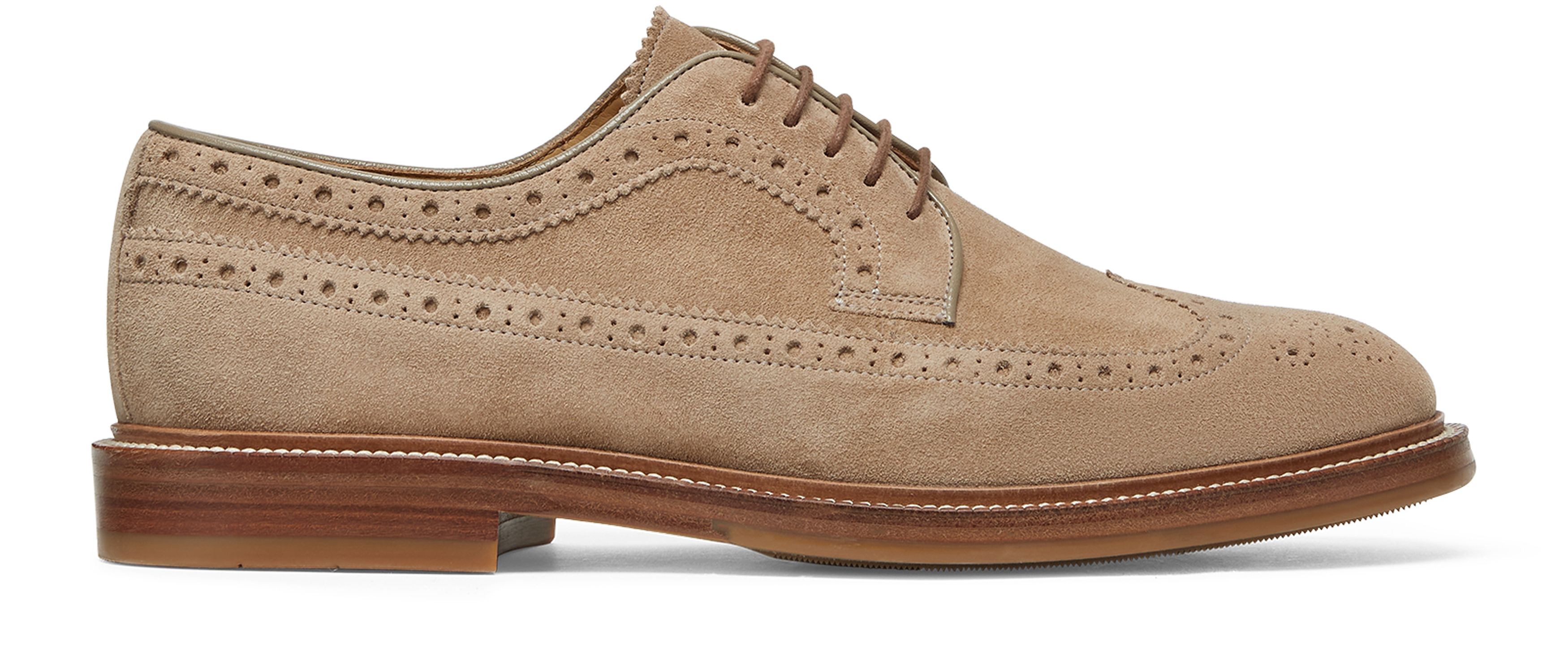 Brunello Cucinelli Longwing Brogue Derby shoes