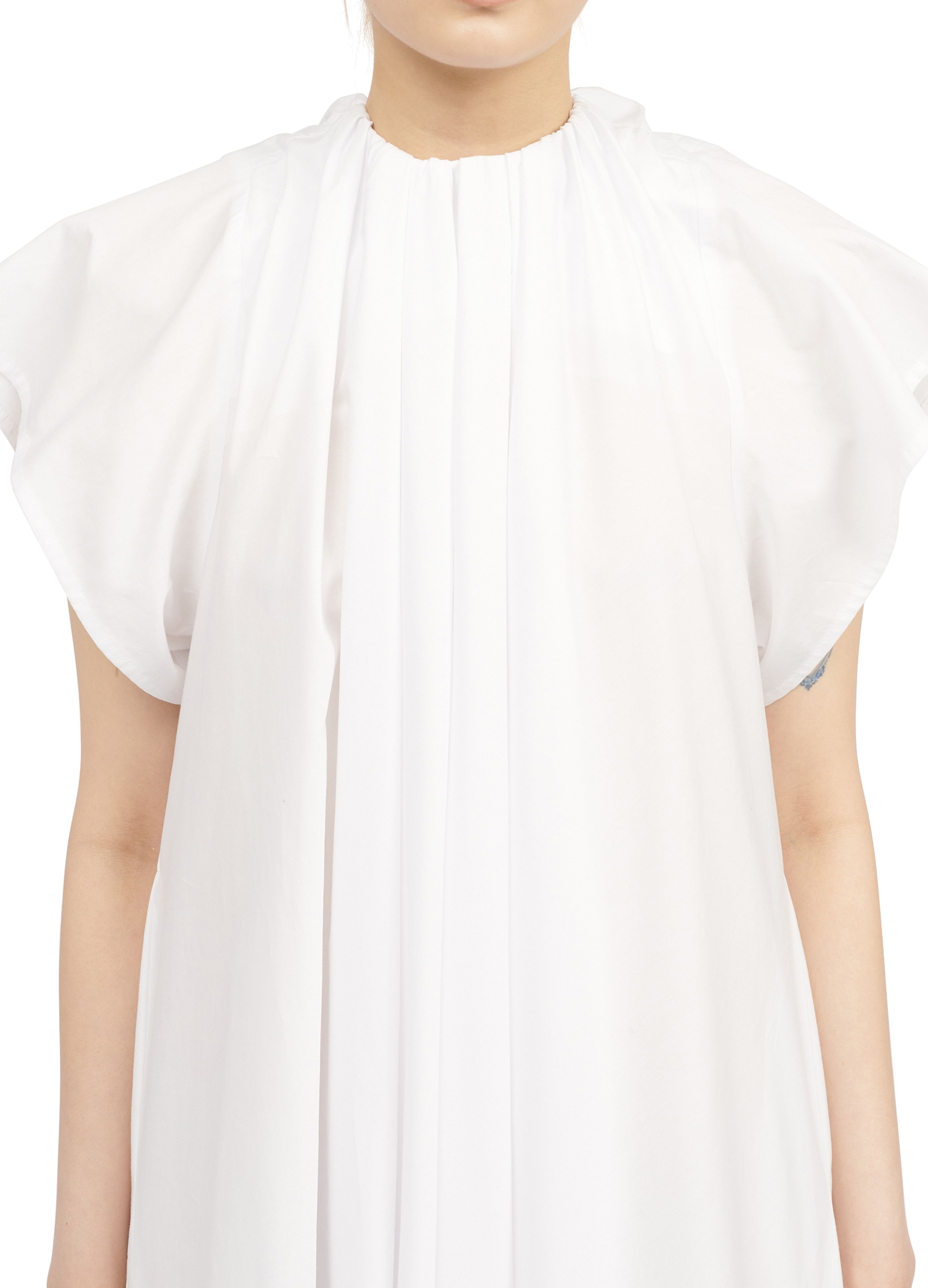 MM6 Maison Margiela Cotton poplin maxi dress