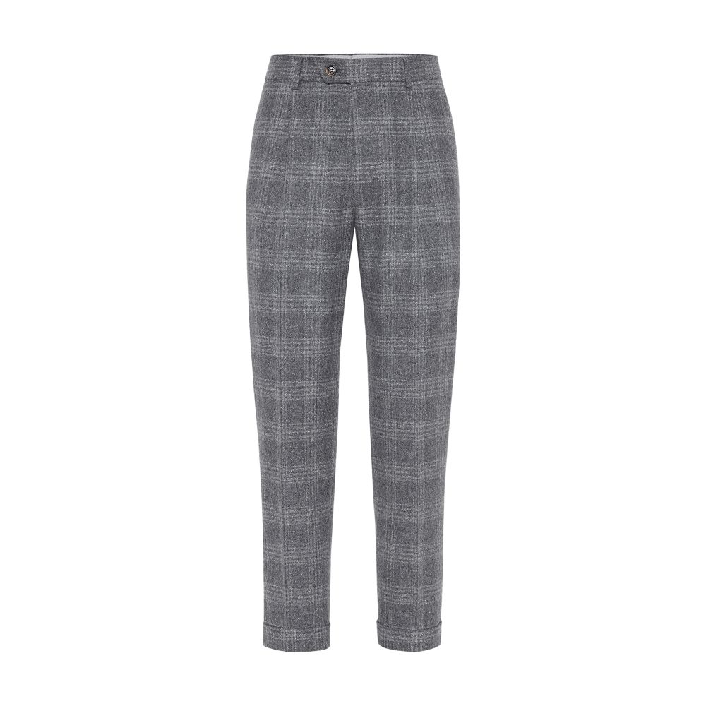 Brunello Cucinelli Silk, wool and cashmere trousers