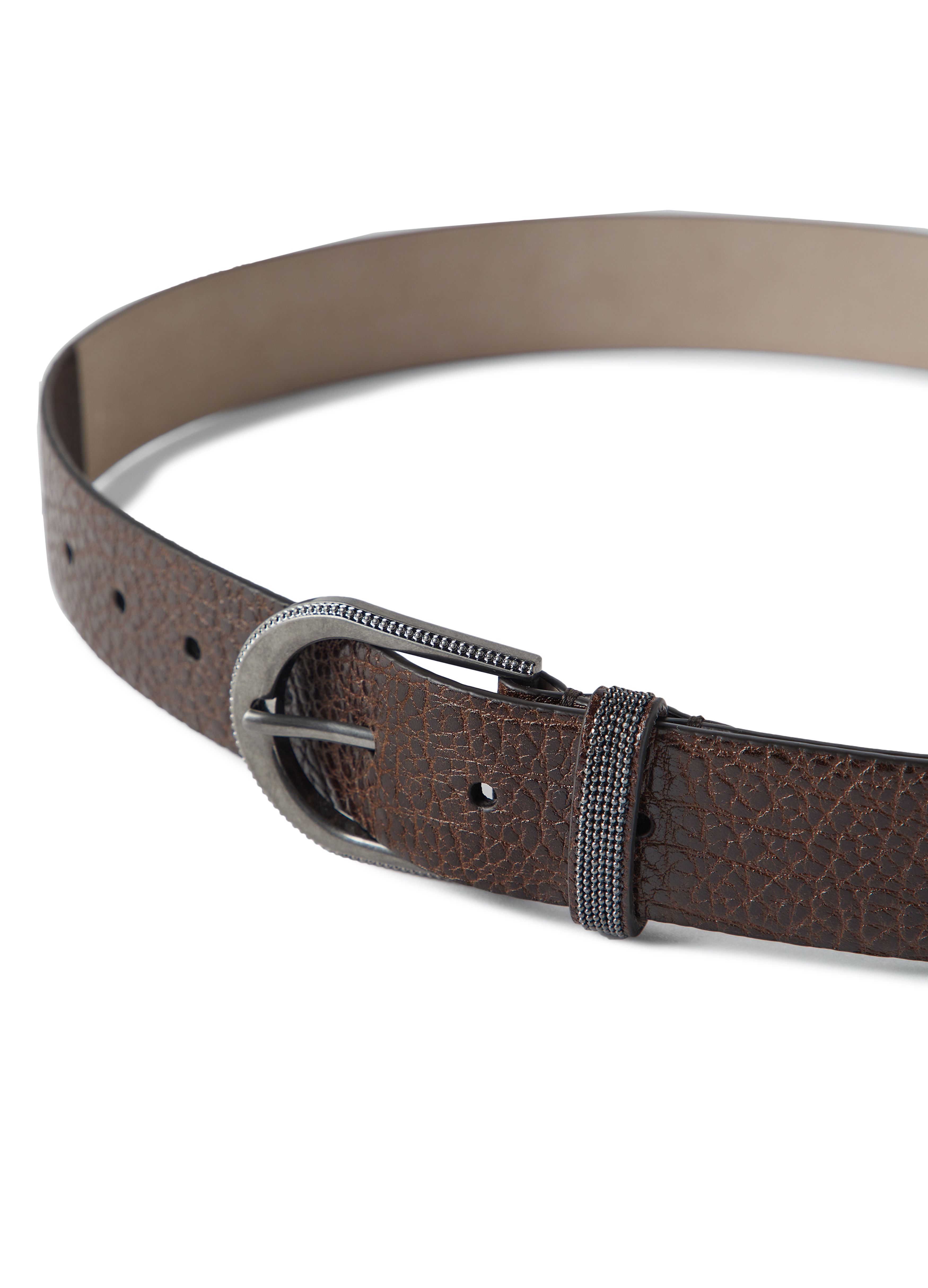 Brunello Cucinelli Belt with Monili trim