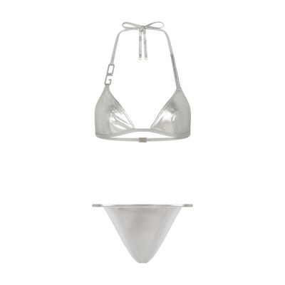 Dolce & Gabbana Triangle bikini with DG logo