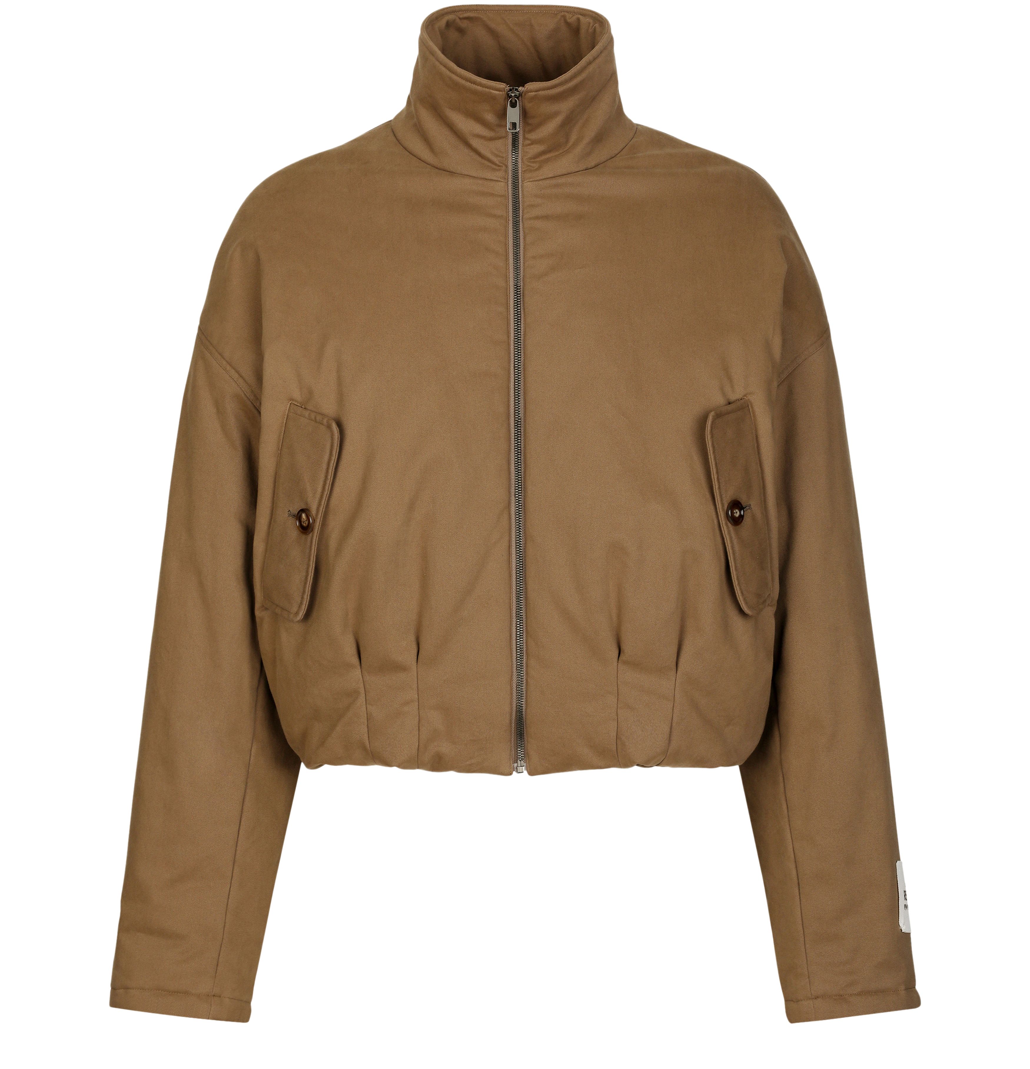 Dolce & Gabbana Padded washed stretch drill jacket