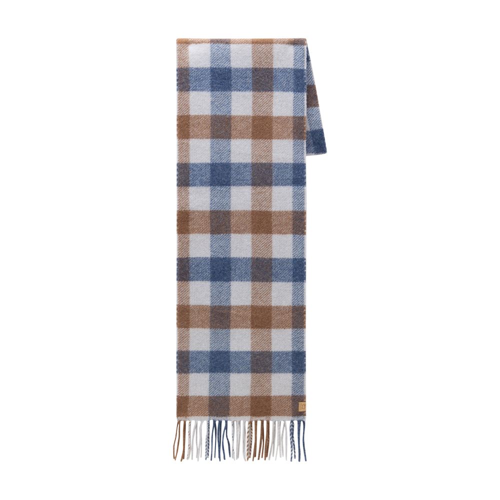 Woolrich Plaid Scarf in Wool Blend