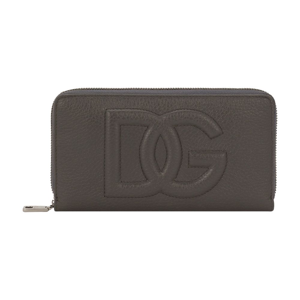 Dolce & Gabbana Zip-around DG Logo wallet