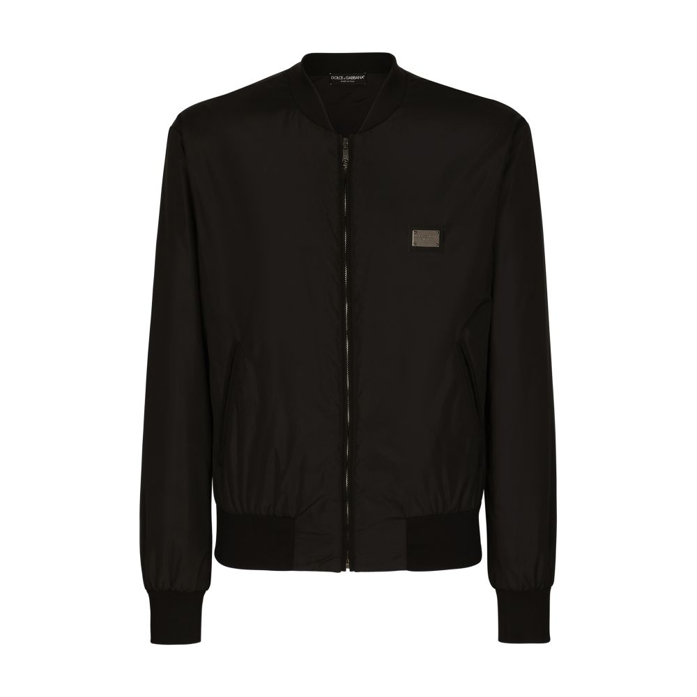 Dolce & Gabbana Nylon jacket with branded tag