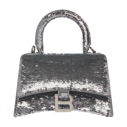 Balenciaga Hourglass XS sequined bag