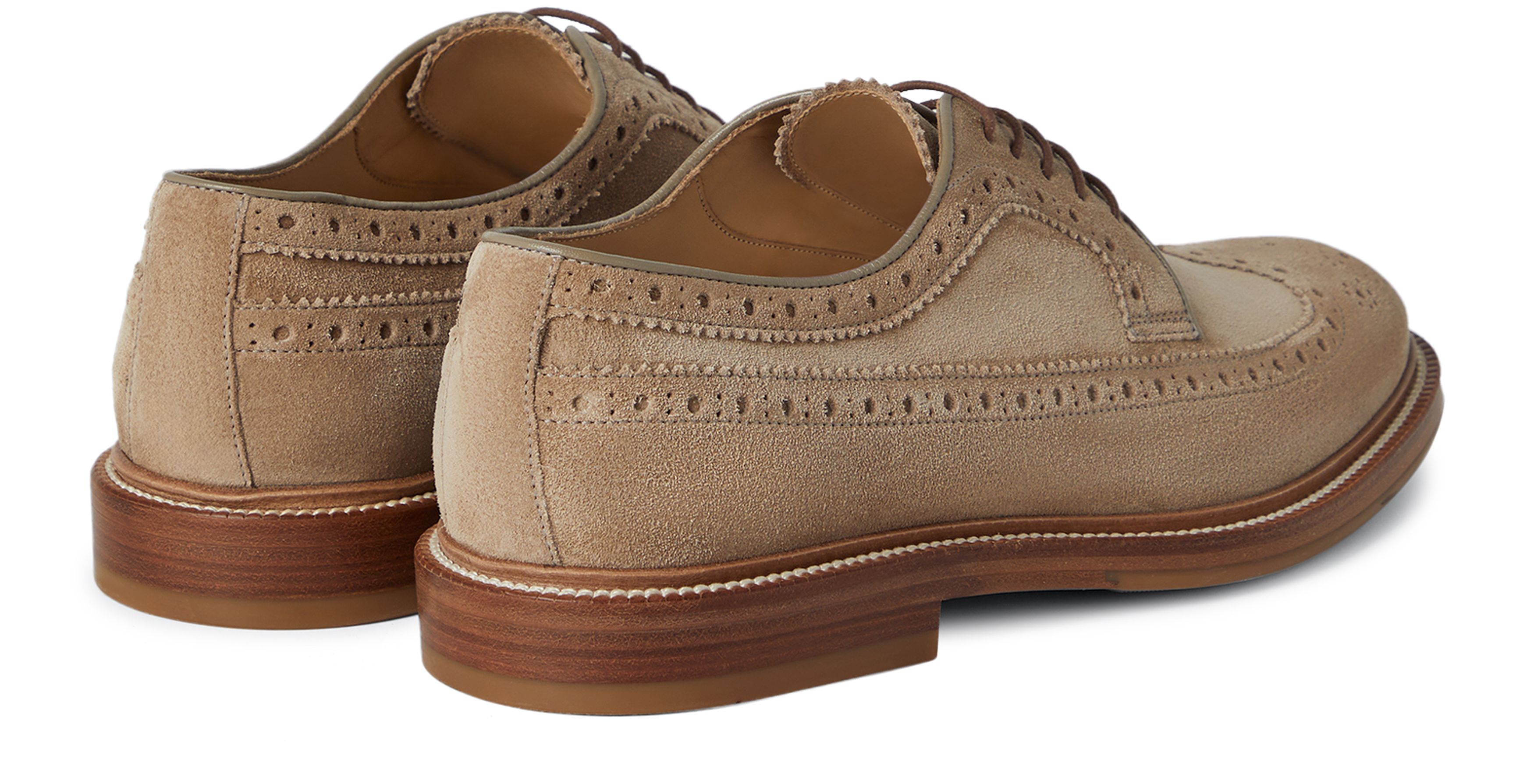 Brunello Cucinelli Longwing Brogue Derby shoes