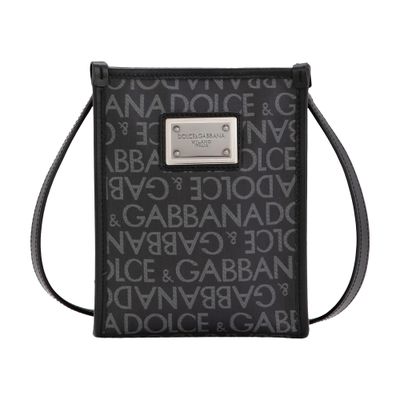 Dolce & Gabbana Small printed jacquard shopper