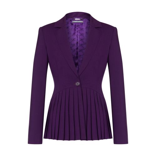 Alberta Ferretti Fresh stretch wool jacket