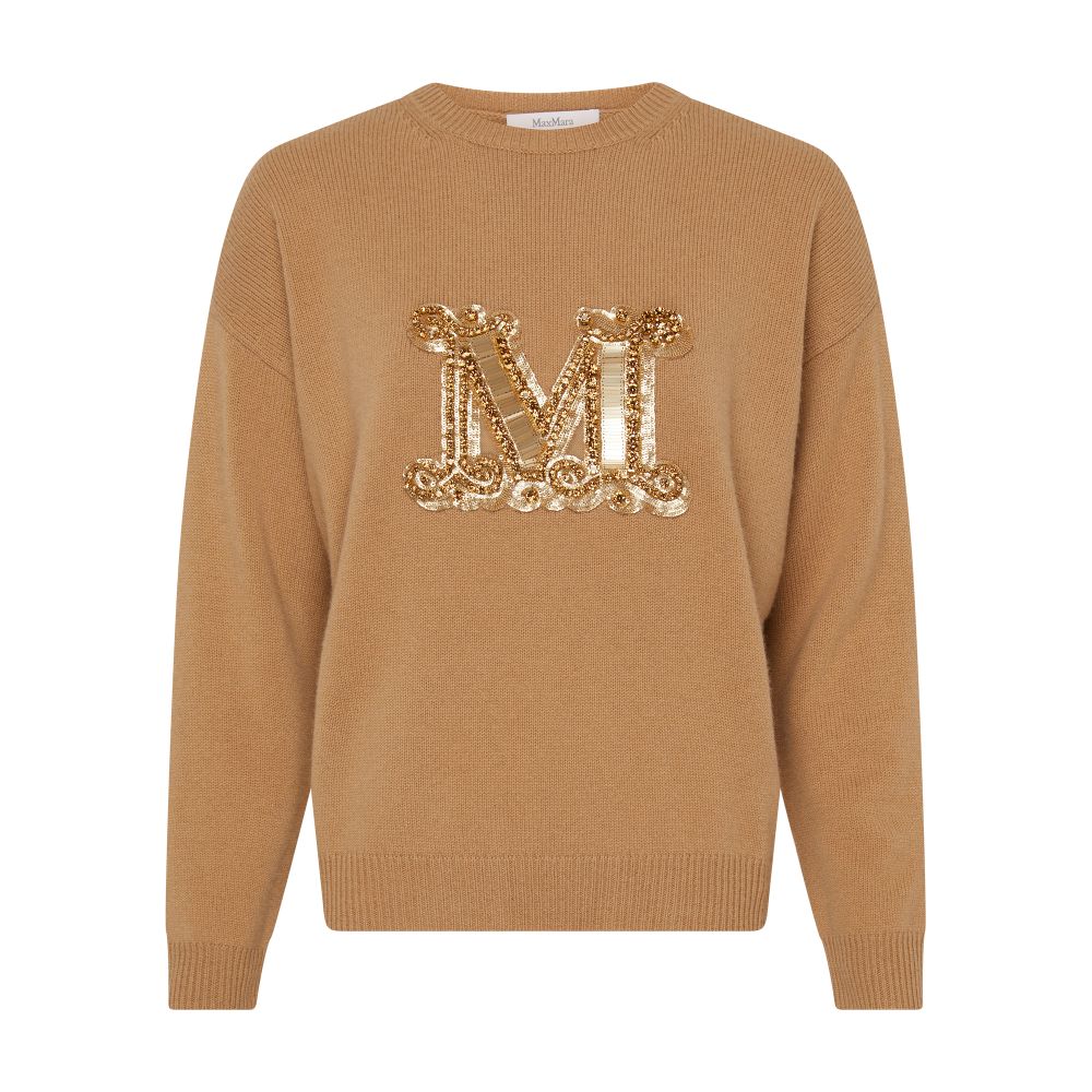 Max Mara Palato logo sweater