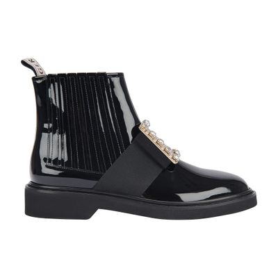 Roger Vivier VIV Rangers X Strass Buckle Chelsea