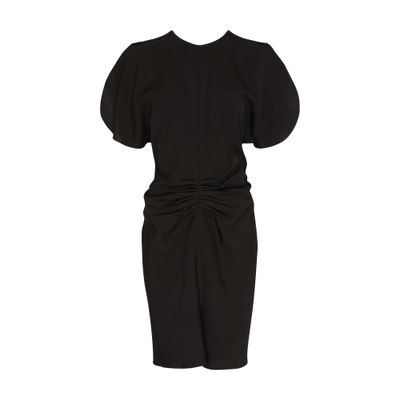 Victoria Beckham Gathered waist mini dress