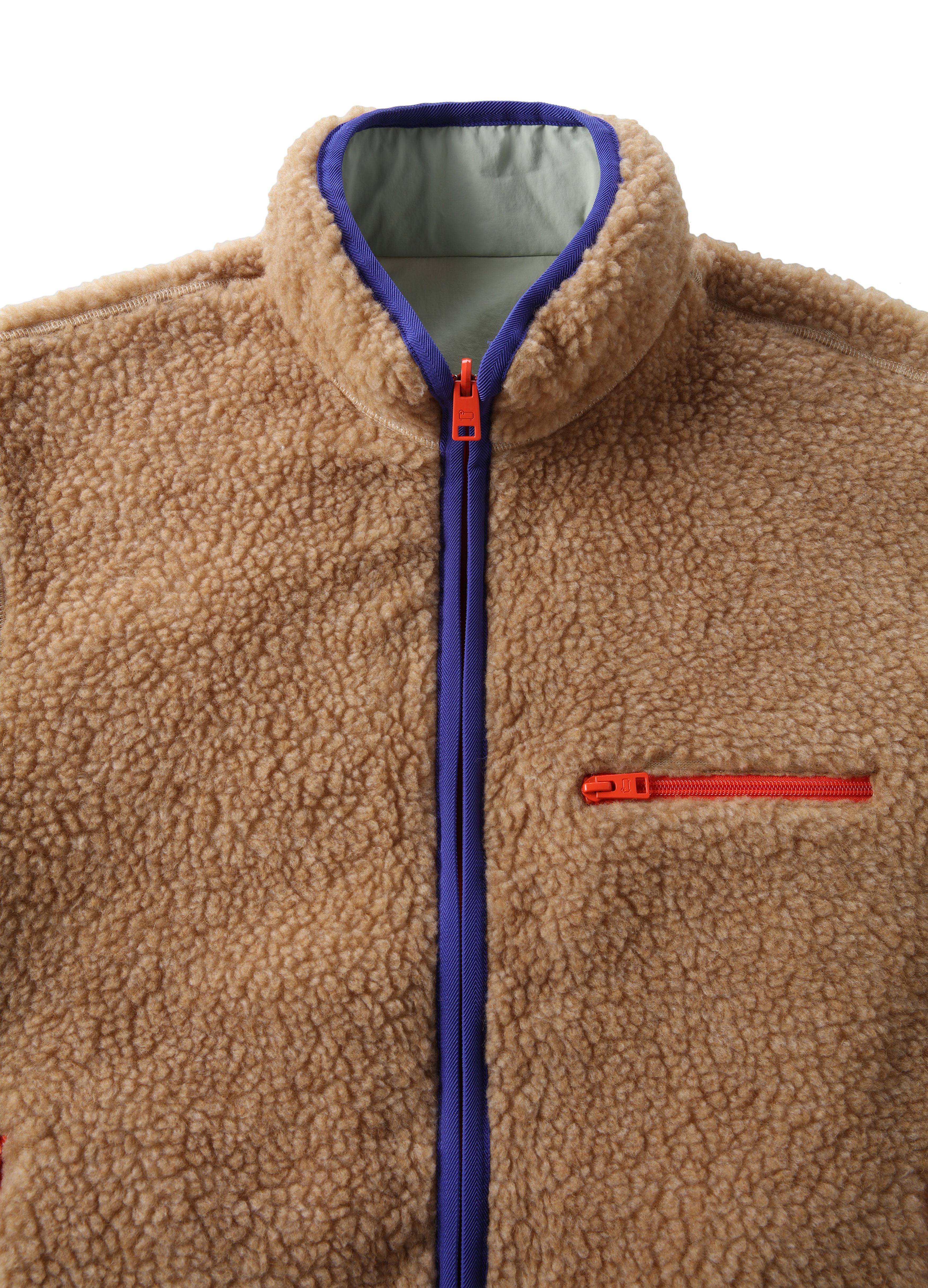 Woolrich Reversible Curly Fleece