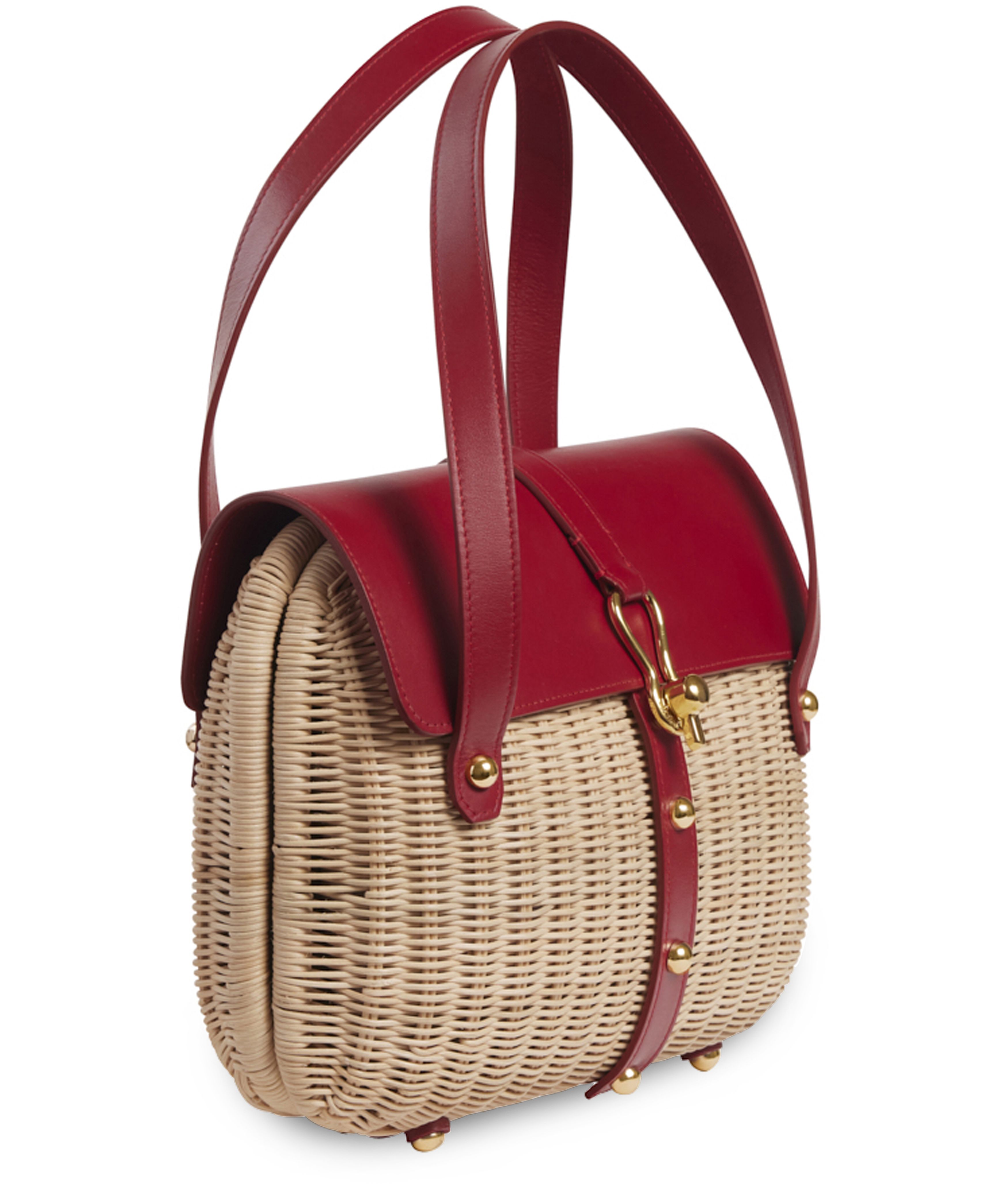  Desiré leather basket bag