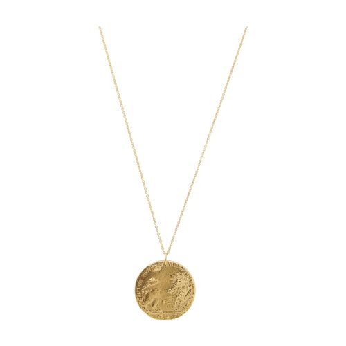  Il Leone medallion necklace