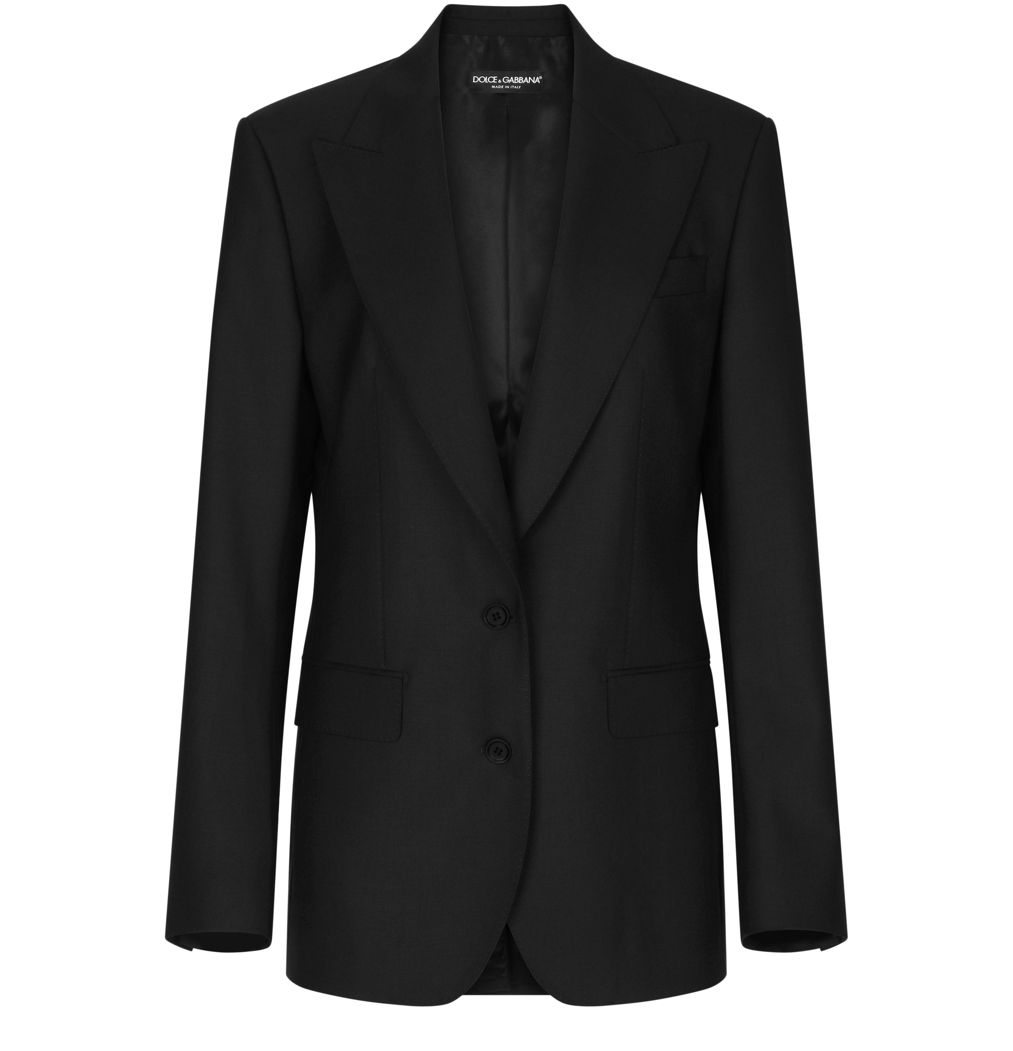 Dolce & Gabbana Single-breasted woolen jacket