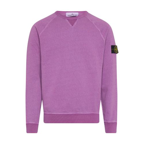 Stone Island logo patch sweatshirt