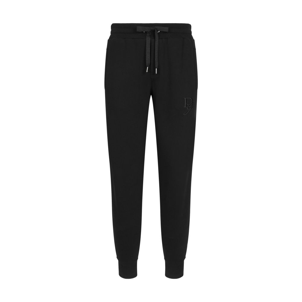 Dolce & Gabbana Stretch jogging pants with embroidery