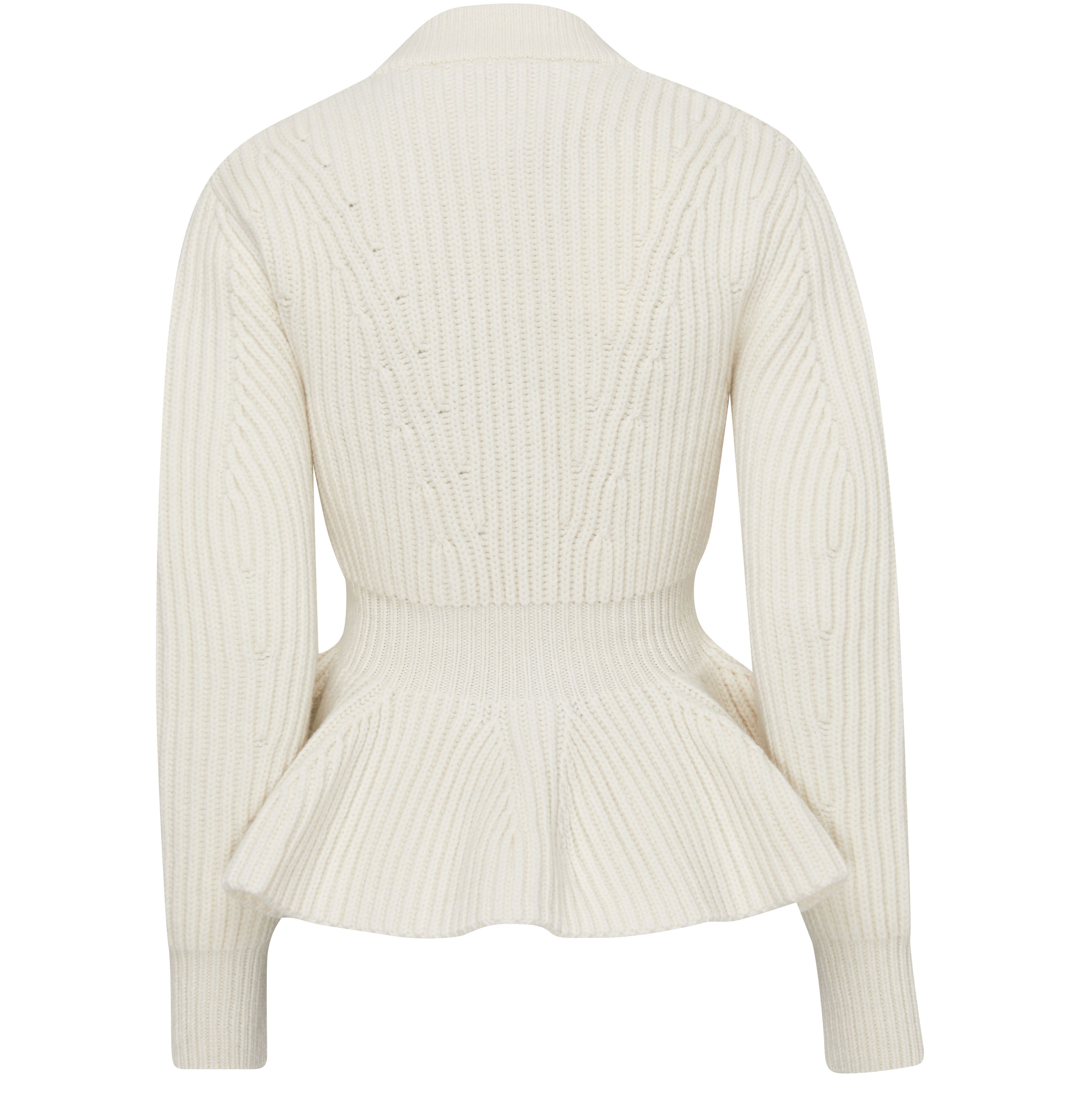 Alexander McQueen Peplum cardigan