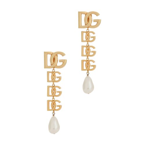 Dolce & Gabbana Clip-on earrings with DG logo