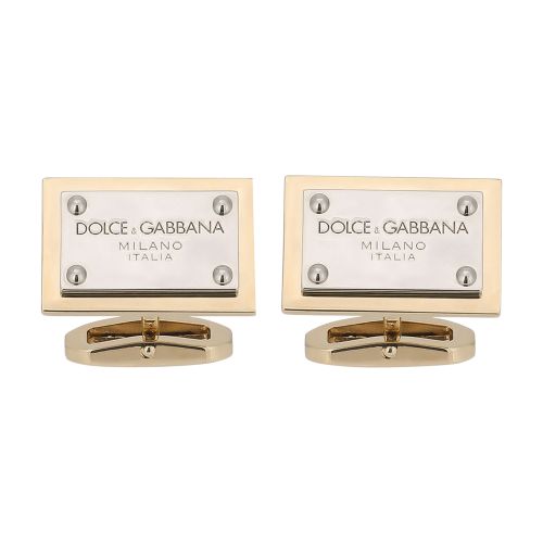 Dolce & Gabbana Cufflinks with Dolce&Gabbana logo tag