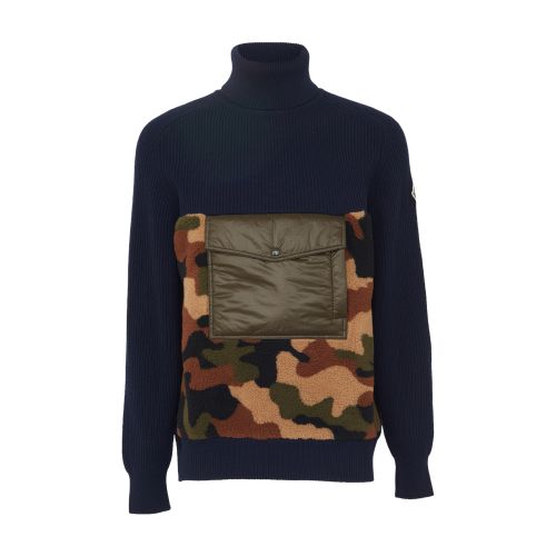 Moncler Camo motif top