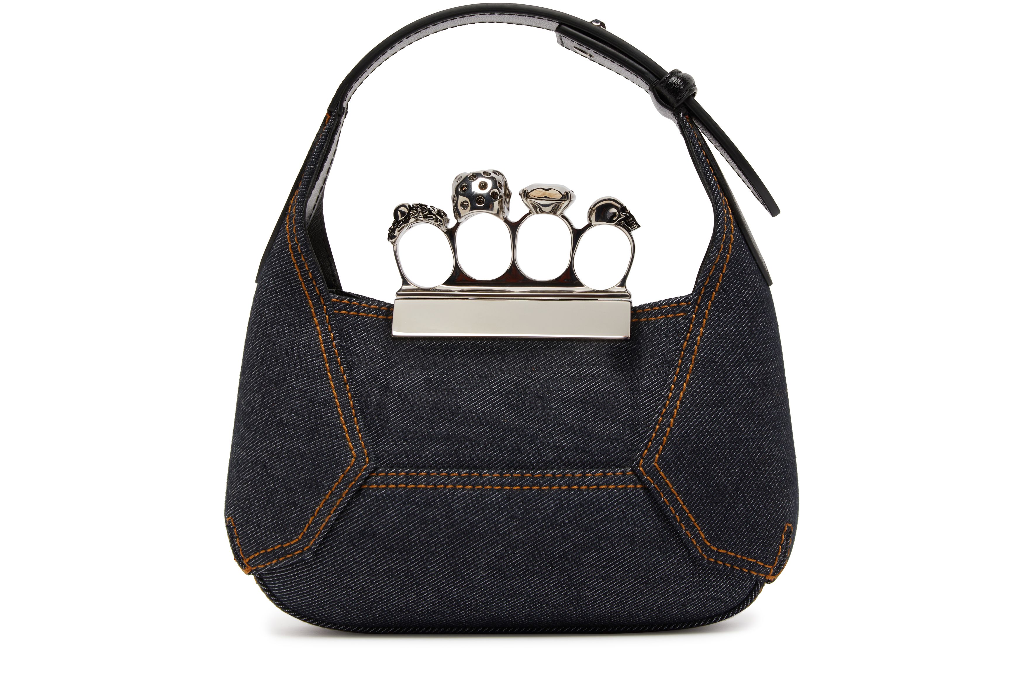 Alexander McQueen Jewelled hobo bag