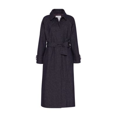 Brunello Cucinelli Denim trench coat