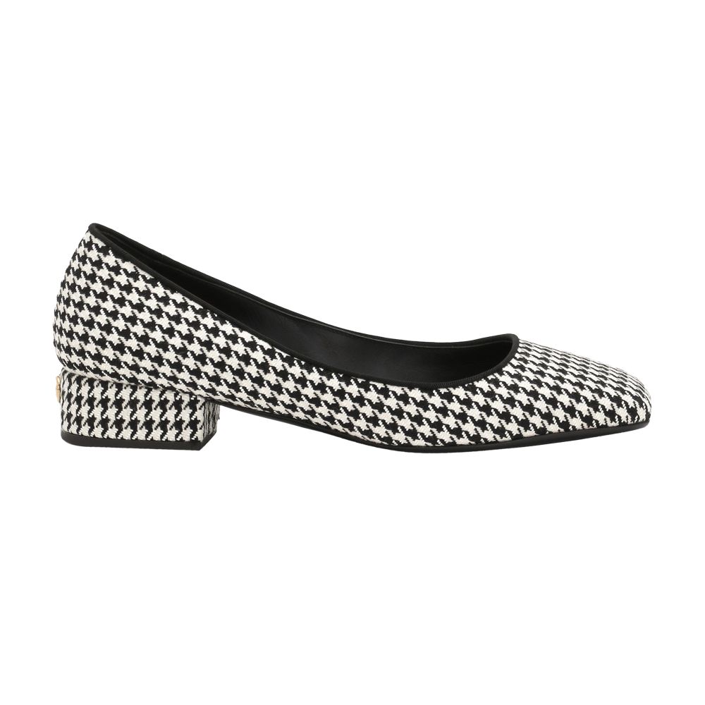 Dolce & Gabbana Houndstooth fabric pumps