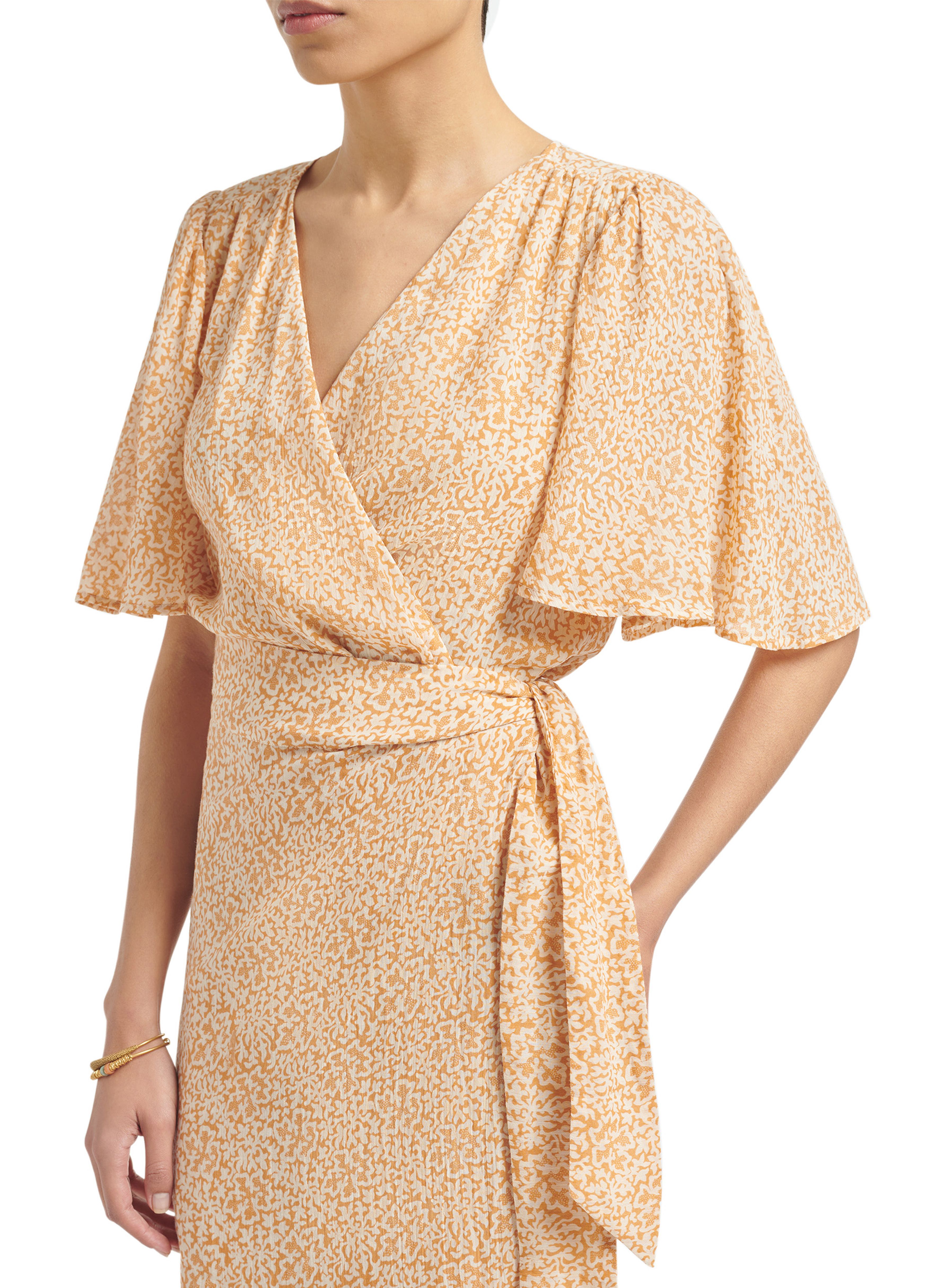  Taslima wrap dress