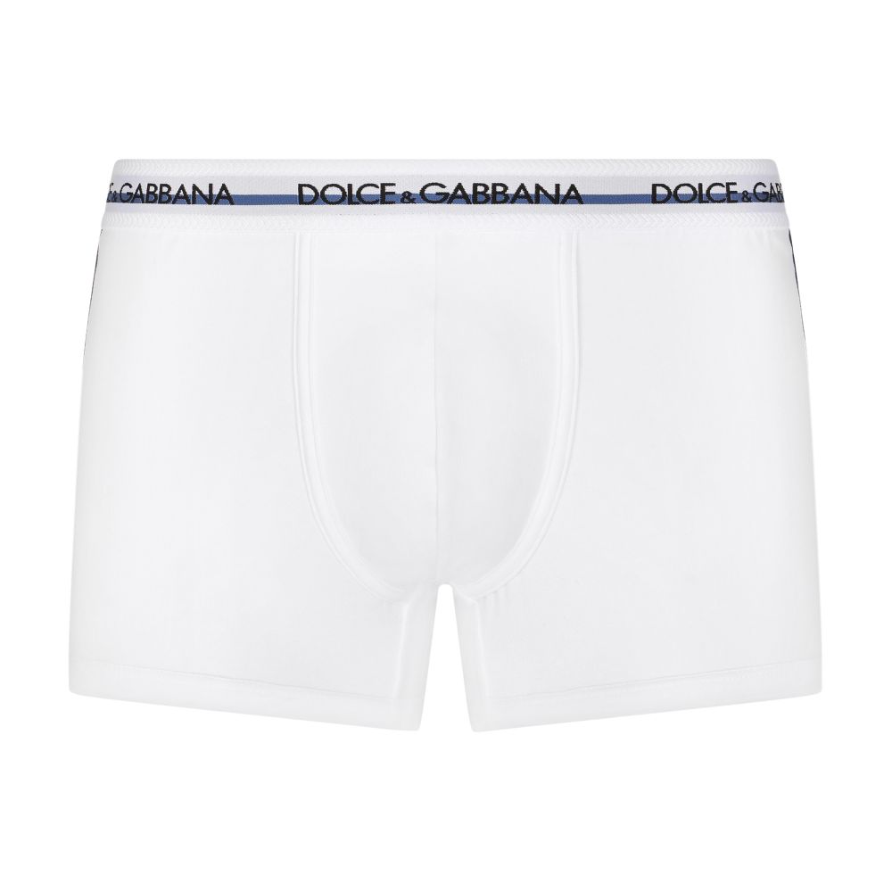 Dolce & Gabbana Two-way stretch jersey boxers with DG logo