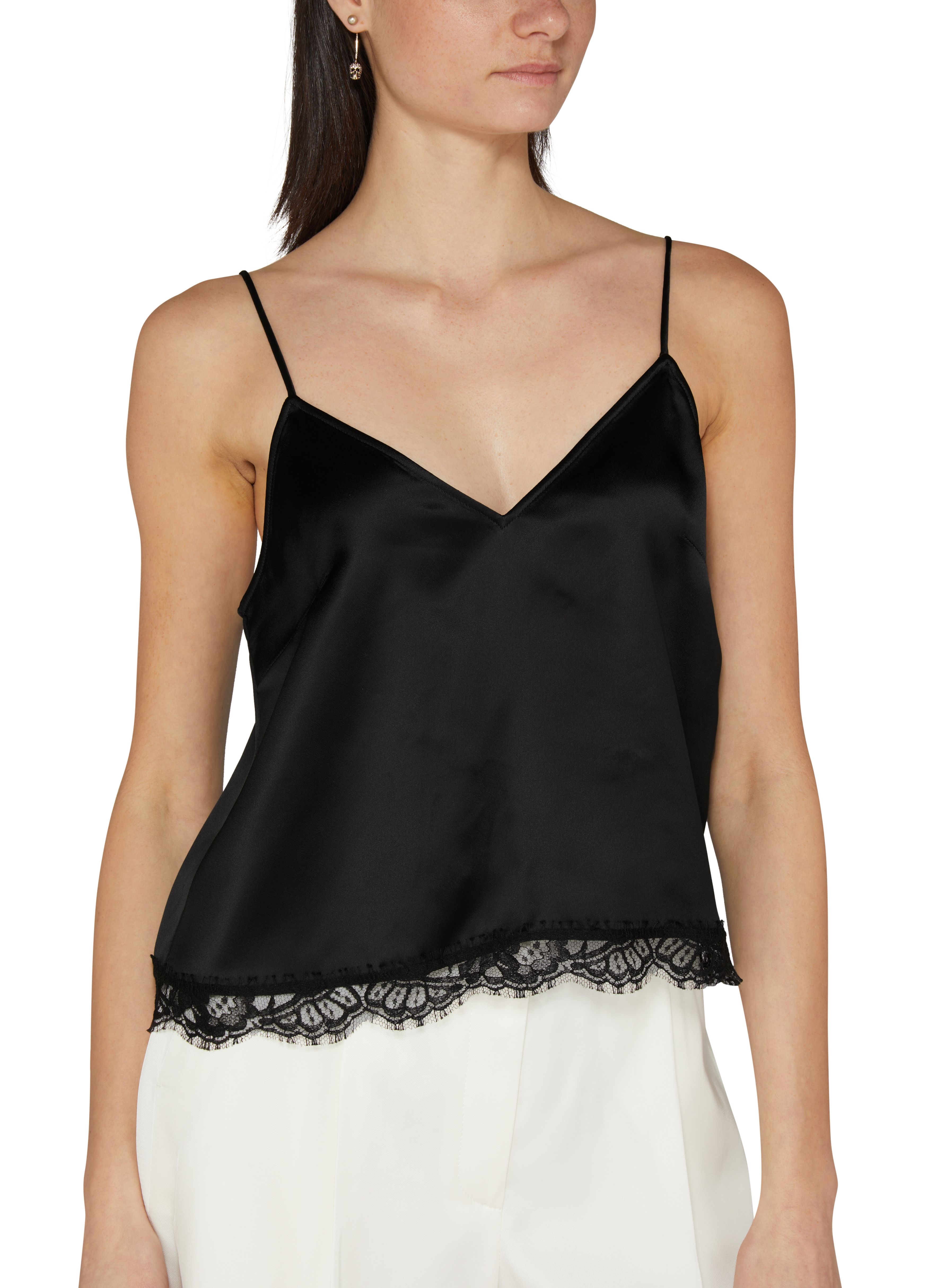 Alexander McQueen Thin shoulder straps top