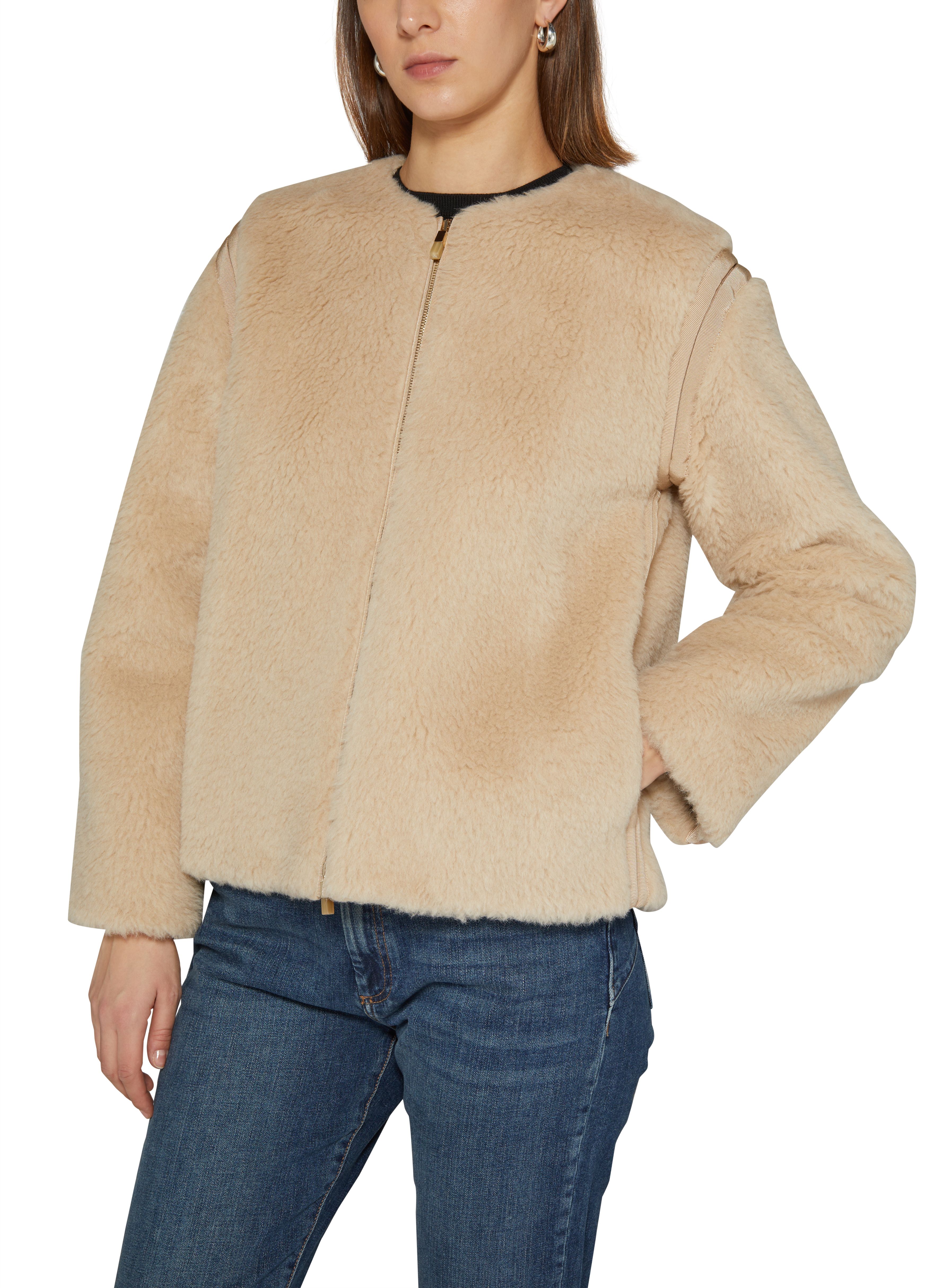 Max Mara Panno alpaga wool jacket