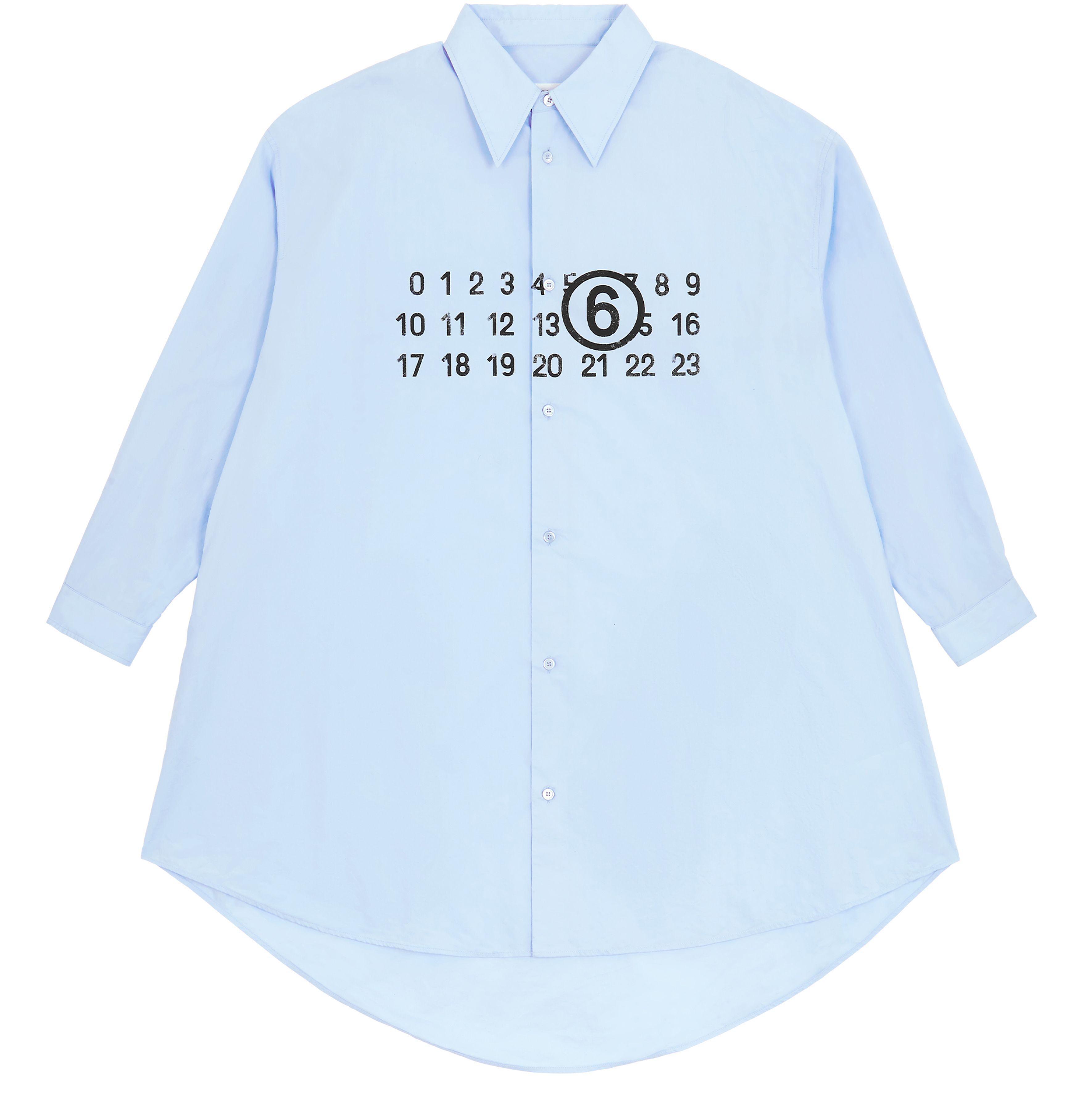 MM6 Maison Margiela Numeric Signature shirt dress