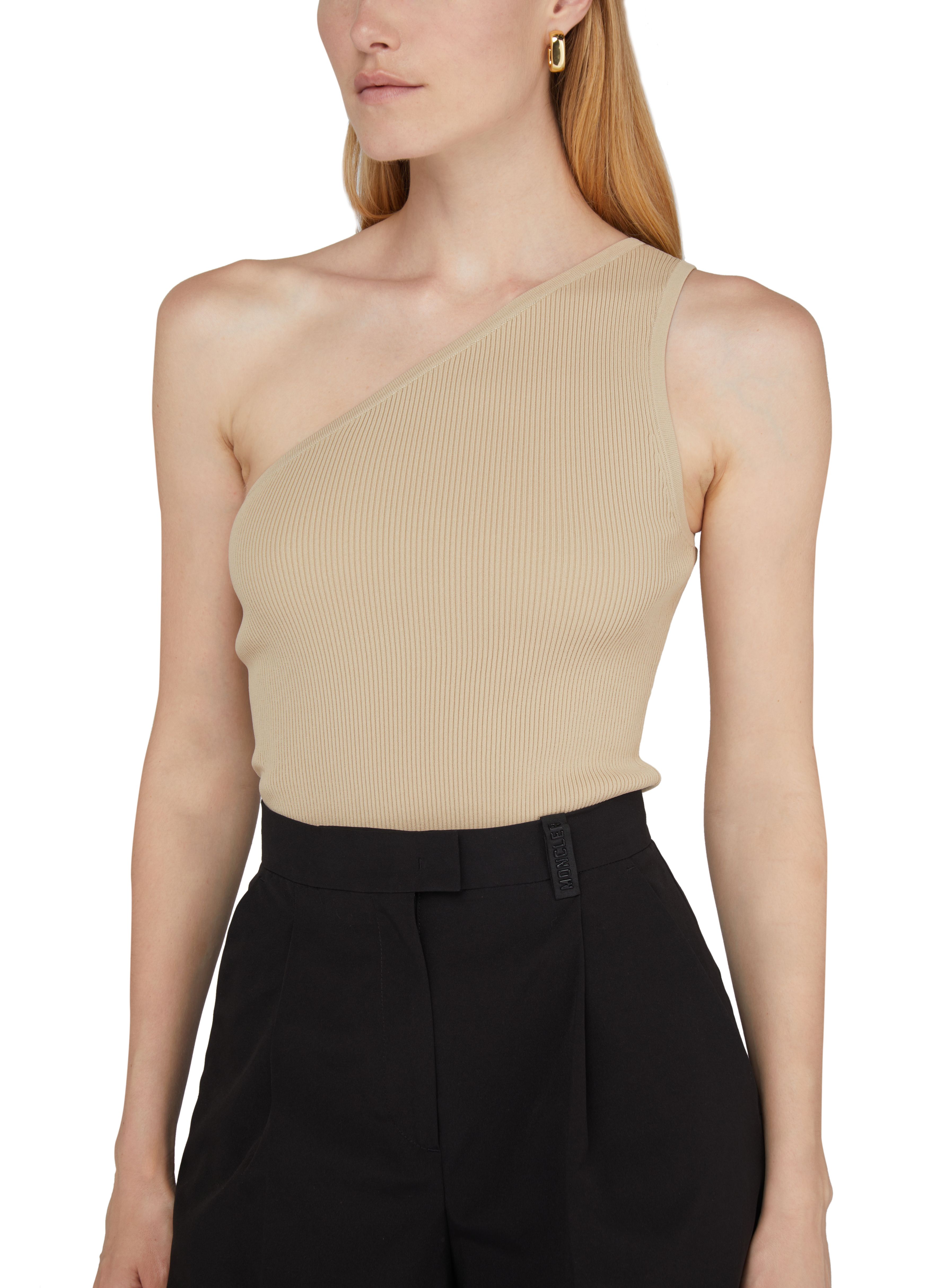 Toteme One-shoulder ribbed top